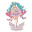 Hatsune Miku Tenitol PVC Statue Hatsune Miku Yumekawa Princess Lavender Ver. 21 cm
