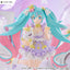 Hatsune Miku Tenitol PVC Statue Hatsune Miku Yumekawa Princess Lavender Ver. 21 cm