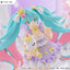 Hatsune Miku Tenitol PVC Statue Hatsune Miku Yumekawa Princess Lavender Ver. 21 cm