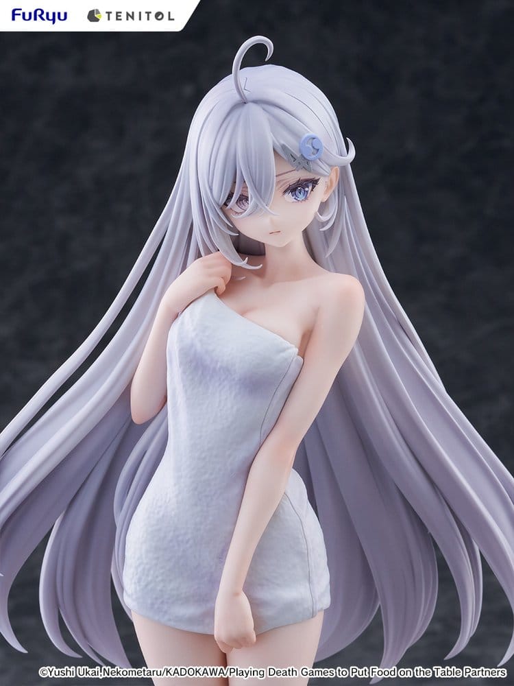 Playing Death Games to Put Food on the Table Light Novel PVC Statue Yuki Golden Bath Ver. 30 cm