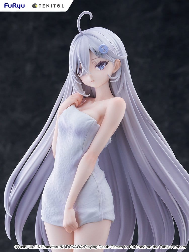 Playing Death Games to Put Food on the Table Light Novel PVC Statue Yuki Golden Bath Ver. 30 cm