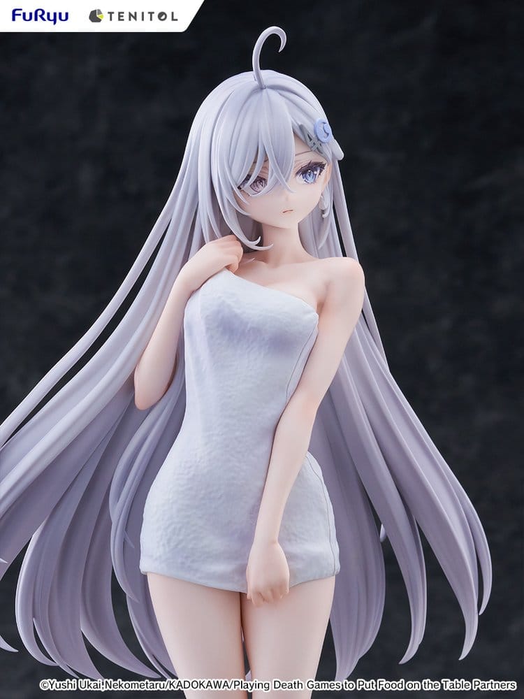 Playing Death Games to Put Food on the Table Light Novel PVC Statue Yuki Golden Bath Ver. 30 cm