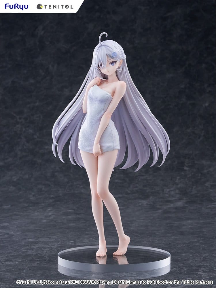 Playing Death Games to Put Food on the Table Light Novel PVC Statue Yuki Golden Bath Ver. 30 cm