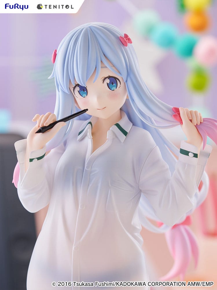 Eromanga Sensei Tenitol Tall PVC Statue Sagiri Izumi Shirts Ver. 30 cm