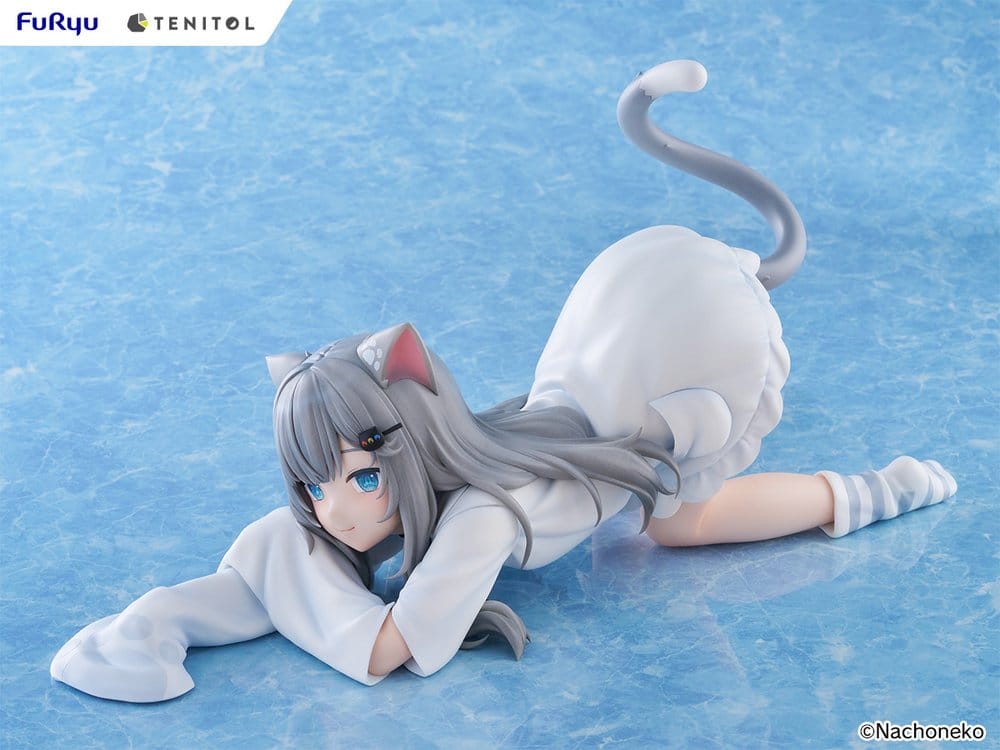 Virtual Youtuber Tenitol Big Noodle Stopper PVC Figure Nachoneko 18 cm