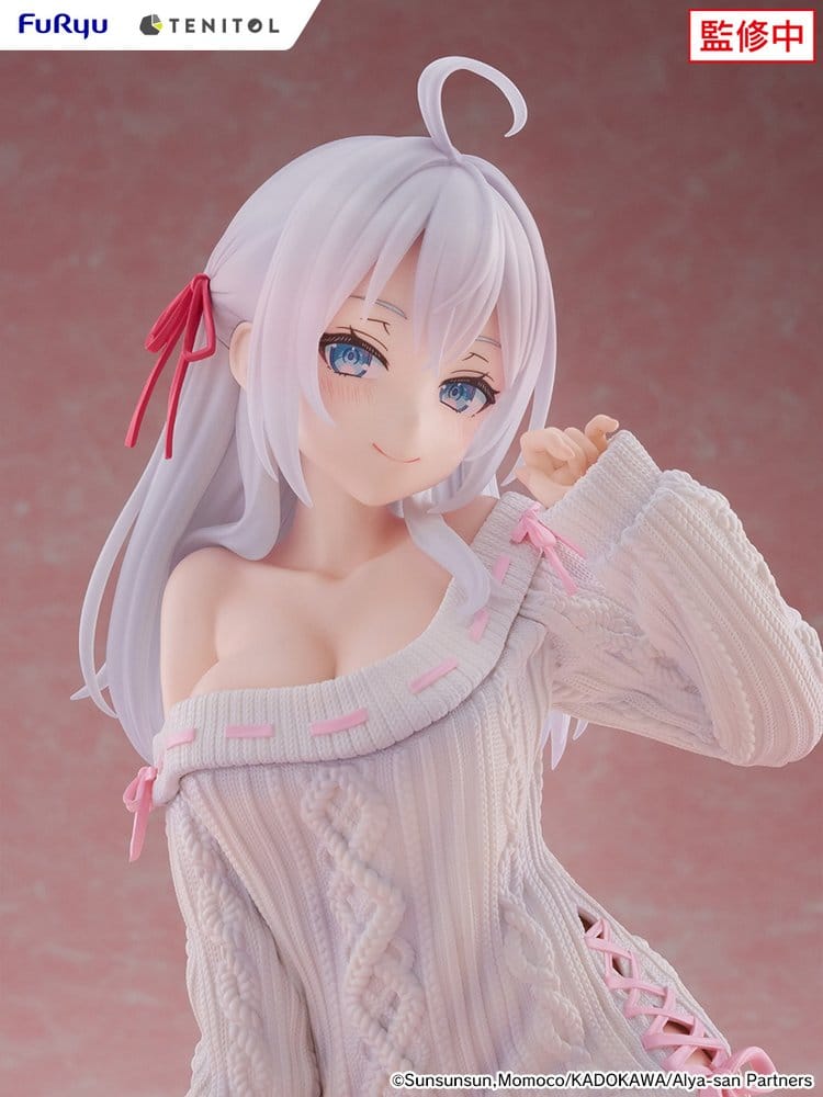 Alya Sometimes Hides Her Feelings in Russian Noodle Stopper PVC Figure Knit Ver. 26 cm