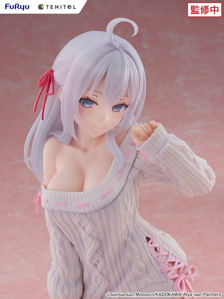 Alya Sometimes Hides Her Feelings in Russian Noodle Stopper PVC Figure Knit Ver. 26 cm