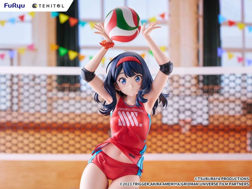 Gridman Universe Tenitol Tall PVC Figure Rikka Takarada Sportswear Ver. 36 cm