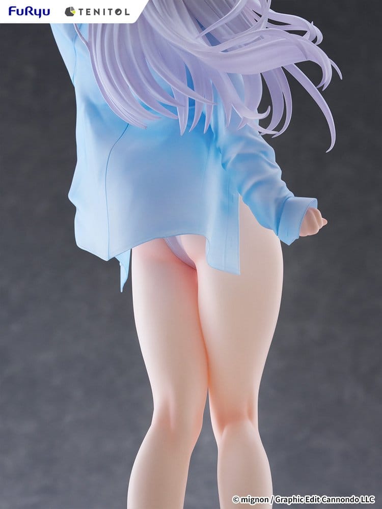 Mignon Works Tenitol Tall PVC Figure Shiro Swimsuit Ver. 30 cm