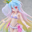 No Game No Life Tenitol Tall PVC Figure Shiro swimwear dress Ver. 29 cm