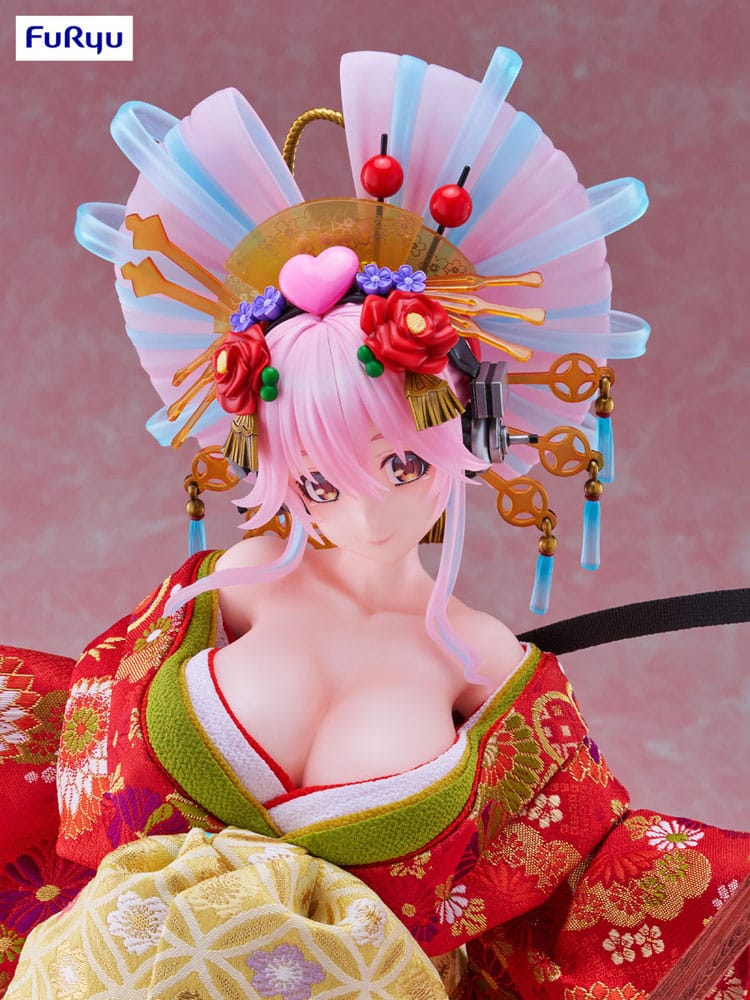 Super Sonico PVC Statue 1/4 Super Sonico Japanese Doll 42 cm