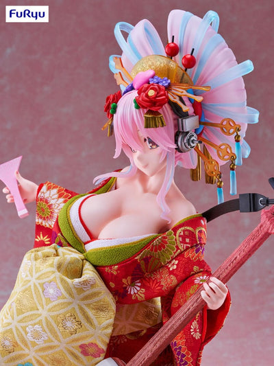 Super Sonico PVC Statue 1/4 Super Sonico Japanese Doll 42 cm