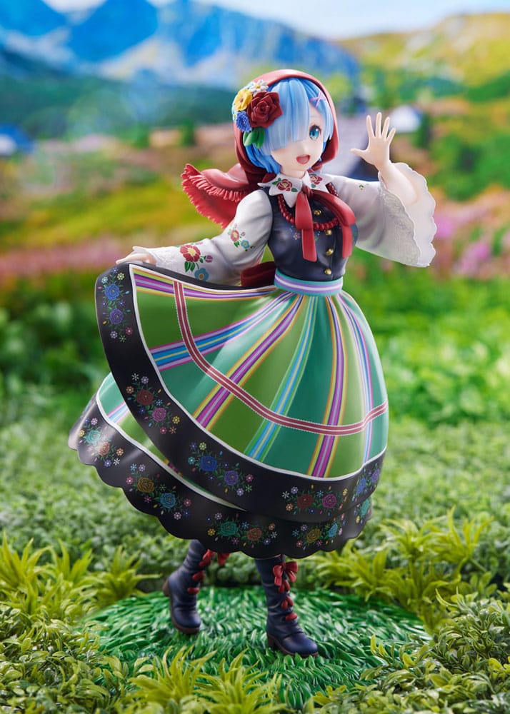 Re:Zero Starting Life in Another World PVC Statue 1/7 Rem Country Dress Ver. 23 cm