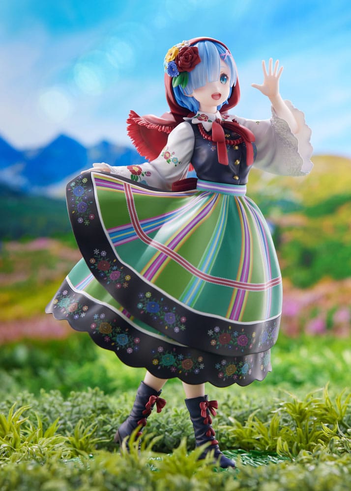 Re:Zero Starting Life in Another World PVC Statue 1/7 Rem Country Dress Ver. 23 cm