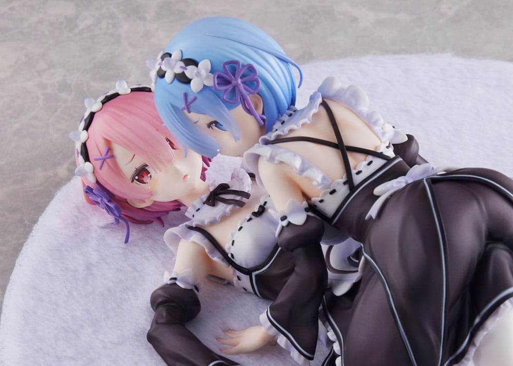 Re:Zero Starting Life in Another World PVC Statue 1/7 Ram & Rem 9 cm