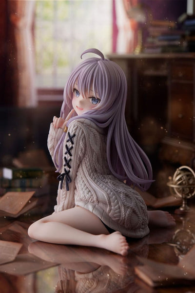 Wandering Witch: The Journey of Elaina PVC Statue 1/7 Elaina Knit One-piece Dress Ver. 15 cm