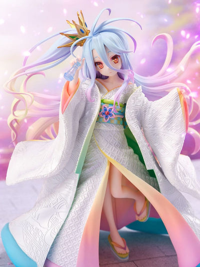 No Game no Life PVC Statue 1/7 Shiro -Shiromuku- 23 cm