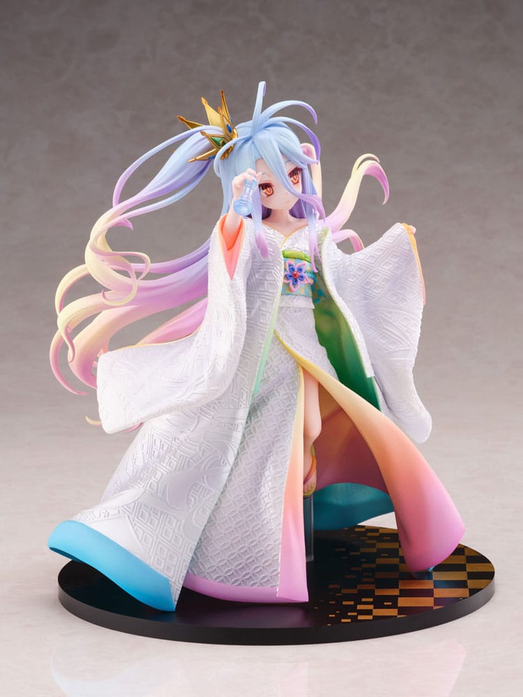 No Game no Life PVC Statue 1/7 Shiro -Shiromuku- 23 cm