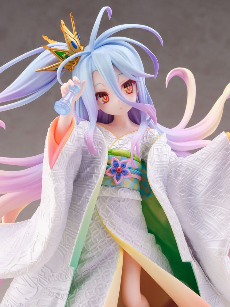 No Game no Life PVC Statue 1/7 Shiro -Shiromuku- 23 cm