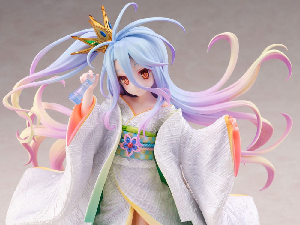 No Game no Life PVC Statue 1/7 Shiro -Shiromuku- 23 cm