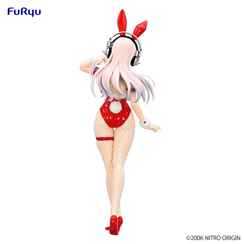 Super Sonico BiCute Bunnies PVC Statue Red Color Ver. 30 cm