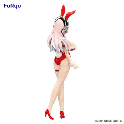 Super Sonico BiCute Bunnies PVC Statue Red Color Ver. 30 cm