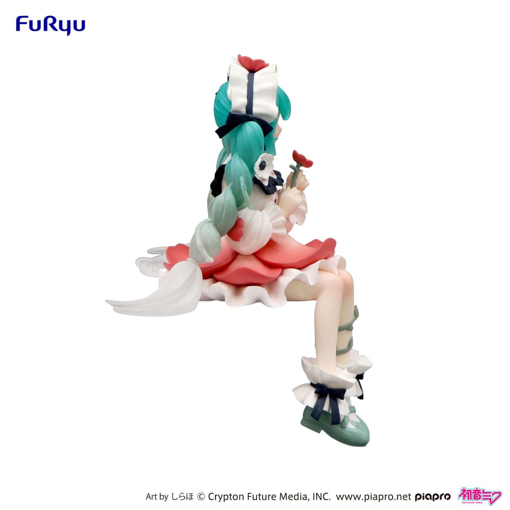 Hatsune Miku Noodle Stopper PVC Statue Hatsune Miku Flower Fairy Anemone 14 cm