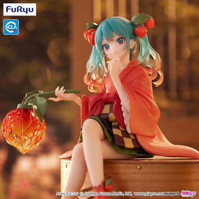 Hatsune Miku Noodle Stopper PVC Statue Flower Fairy Winter Cherry 15 cm