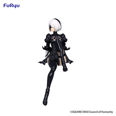 NieR:Automata Ver1.1a Noodle Stopper PVC Statue YoRHa No.2 Type B 13 cm - Severely damaged packaging