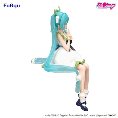 Hatsune Miku Noodle Stopper PVC Statue Flower Fairy Lily of the Valley 14 cm