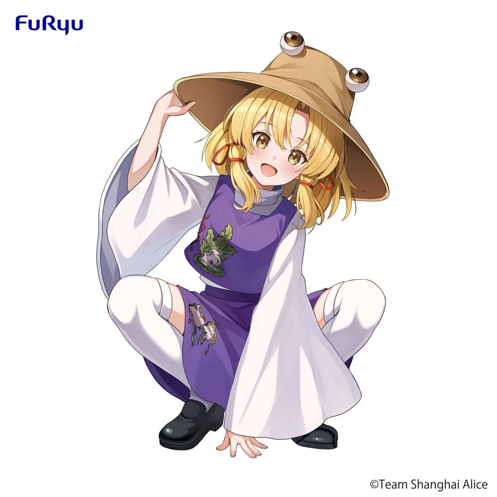 Touhou Project Noodle Stopper PVC Statue Suwako Moriya 9 cm    - Damaged packaging