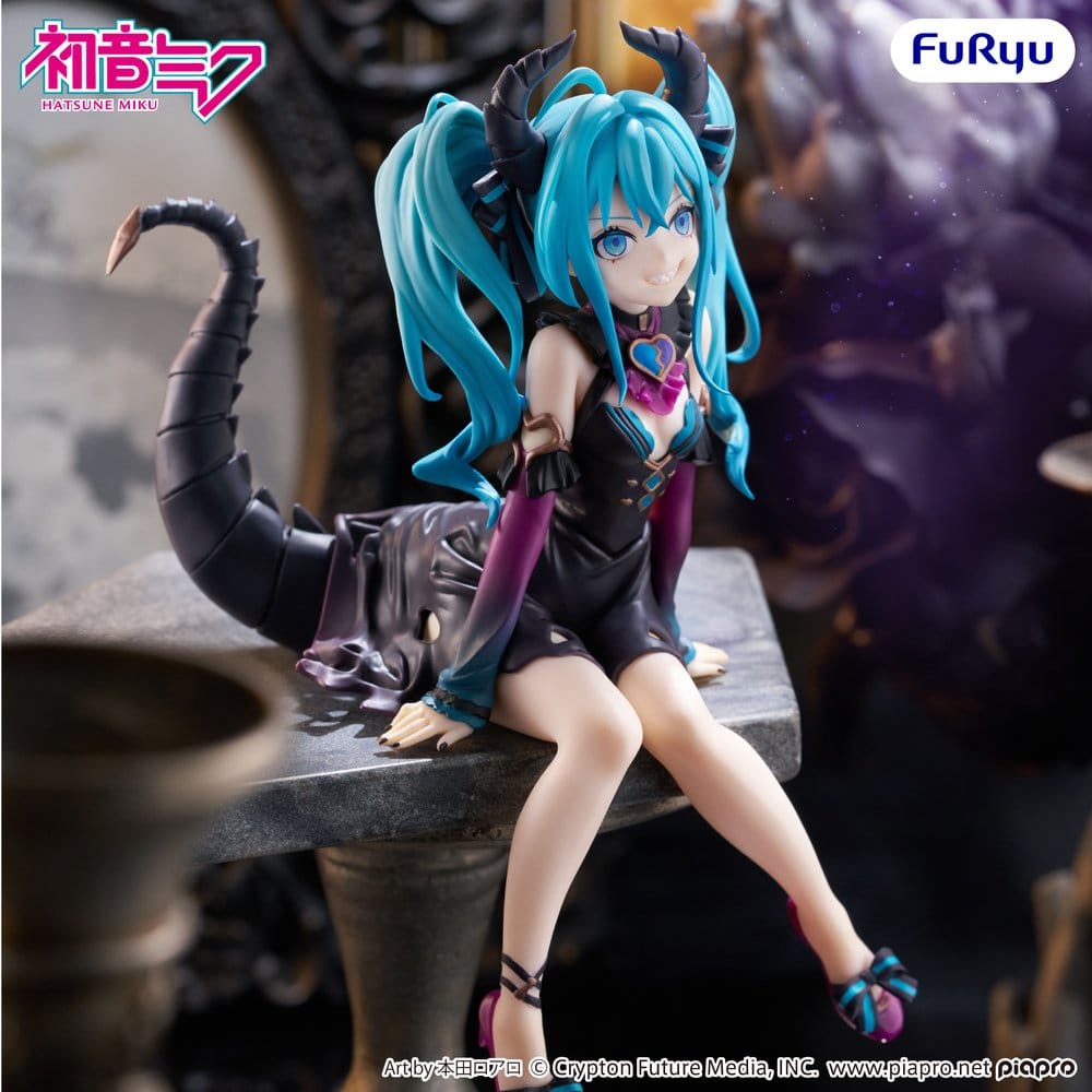 Hatsune Miku Noodle Stopper PVC Figure Hatsune Miku Villain Ver. 16 cm