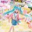 Hatsune Miku Muchute PVC Figure Theme Park Date Version 19 cm