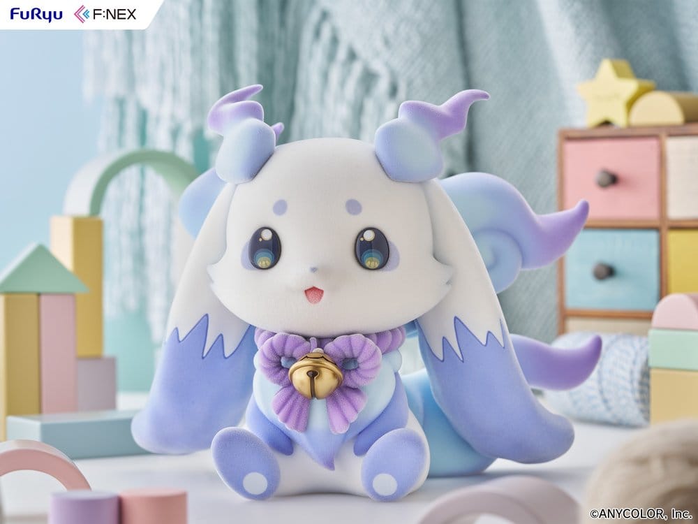 Nijisanji F:Nex Flocky Soft Vinyl Figure 1/2 Lunlun 20 cm