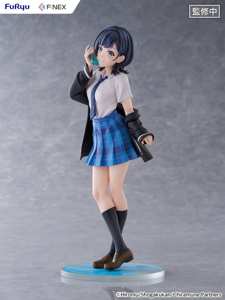 Chitose Is in the Ramune Bottle F:NEX PVC Figure 1/7 Yuzuki Nanase 23 cm