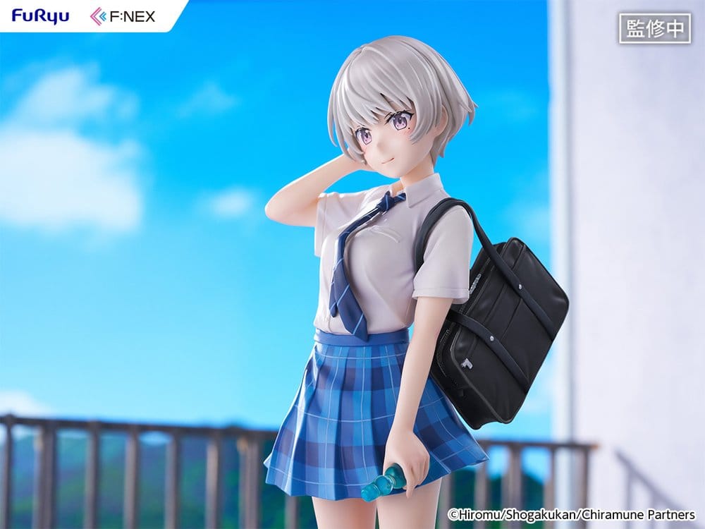 Chitose Is in the Ramune Bottle F:NEX PVC Figure 1/7 Asuka Nishino 23 cm