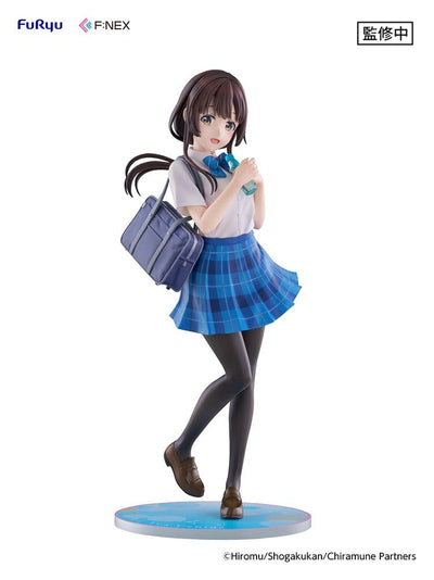 Chitose Is in the Ramune Bottle F:NEX PVC Figure 1/7 Yua Uchida 23 cm