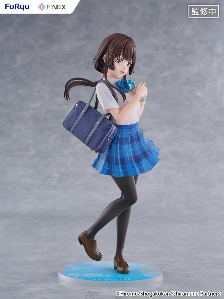 Chitose Is in the Ramune Bottle F:NEX PVC Figure 1/7 Yua Uchida 23 cm