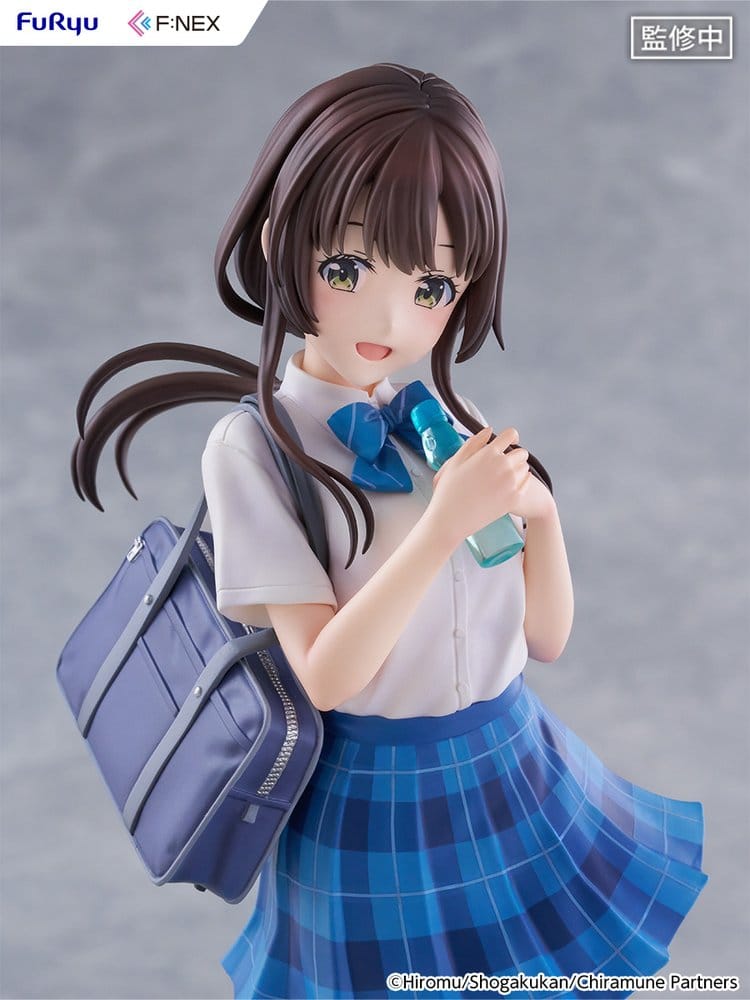Chitose Is in the Ramune Bottle F:NEX PVC Figure 1/7 Yua Uchida 23 cm