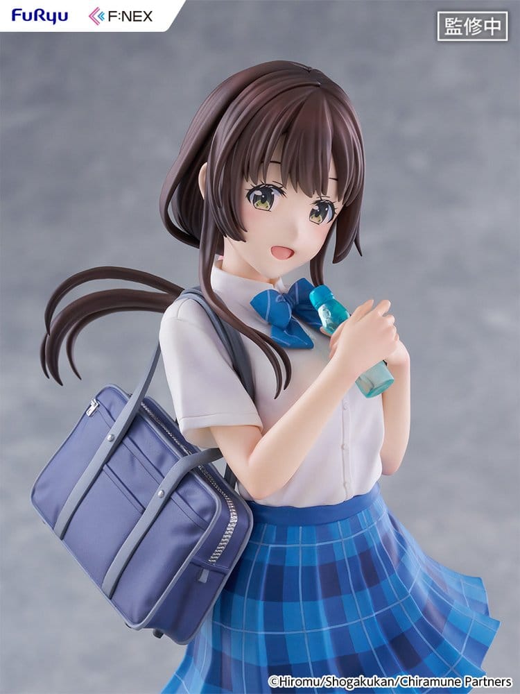 Chitose Is in the Ramune Bottle F:NEX PVC Figure 1/7 Yua Uchida 23 cm