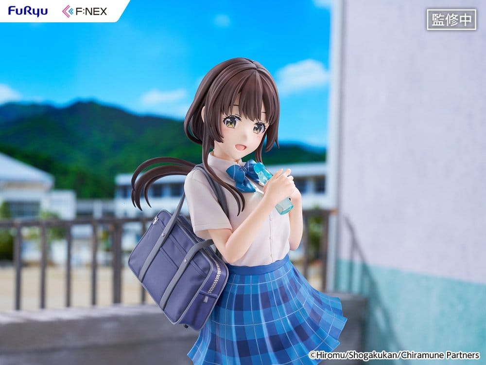 Chitose Is in the Ramune Bottle F:NEX PVC Figure 1/7 Yua Uchida 23 cm