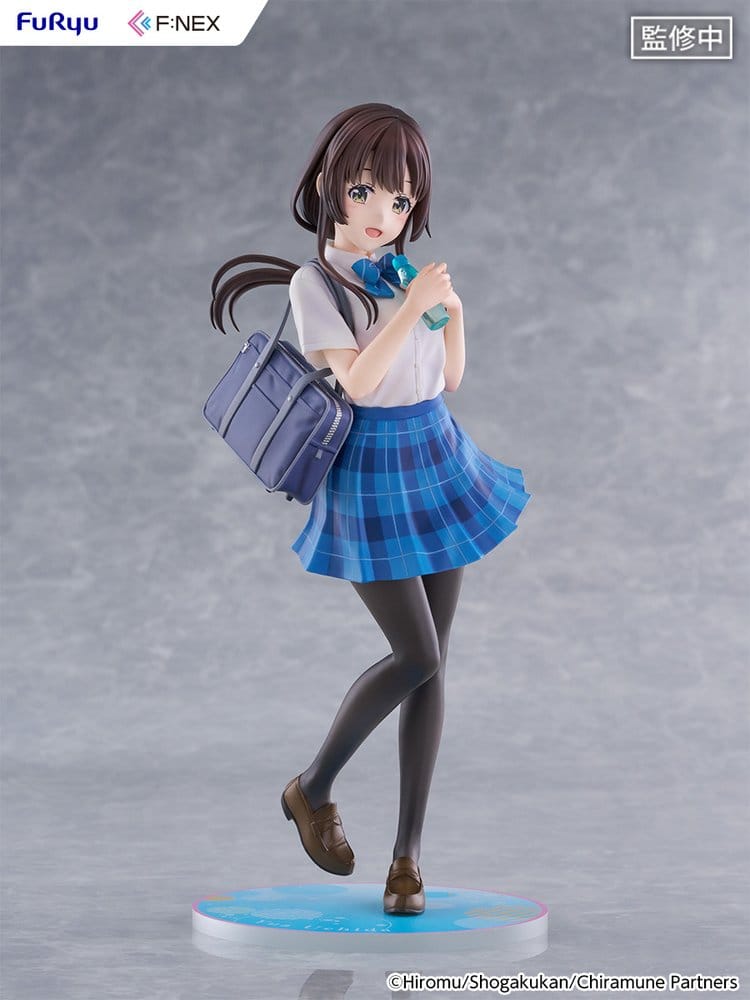 Chitose Is in the Ramune Bottle F:NEX PVC Figure 1/7 Yua Uchida 23 cm