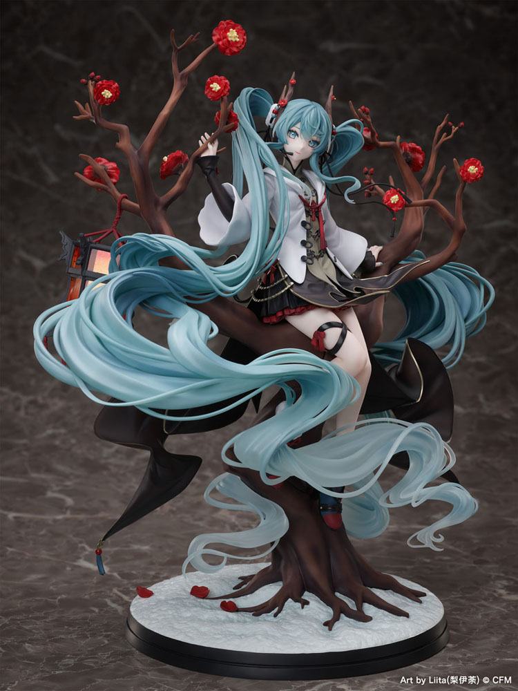 Vocaloid PVC Statue 1/7 Hatsune Miku 2022 Chinese New Year Ver. 30 cm