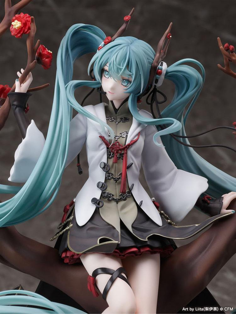 Vocaloid PVC Statue 1/7 Hatsune Miku 2022 Chinese New Year Ver. 30 cm