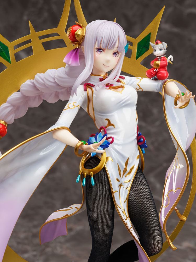 Re:ZERO -Starting Life in Another World- PVC Statue 1/7 Emilia China Dress Ver. 38 cm