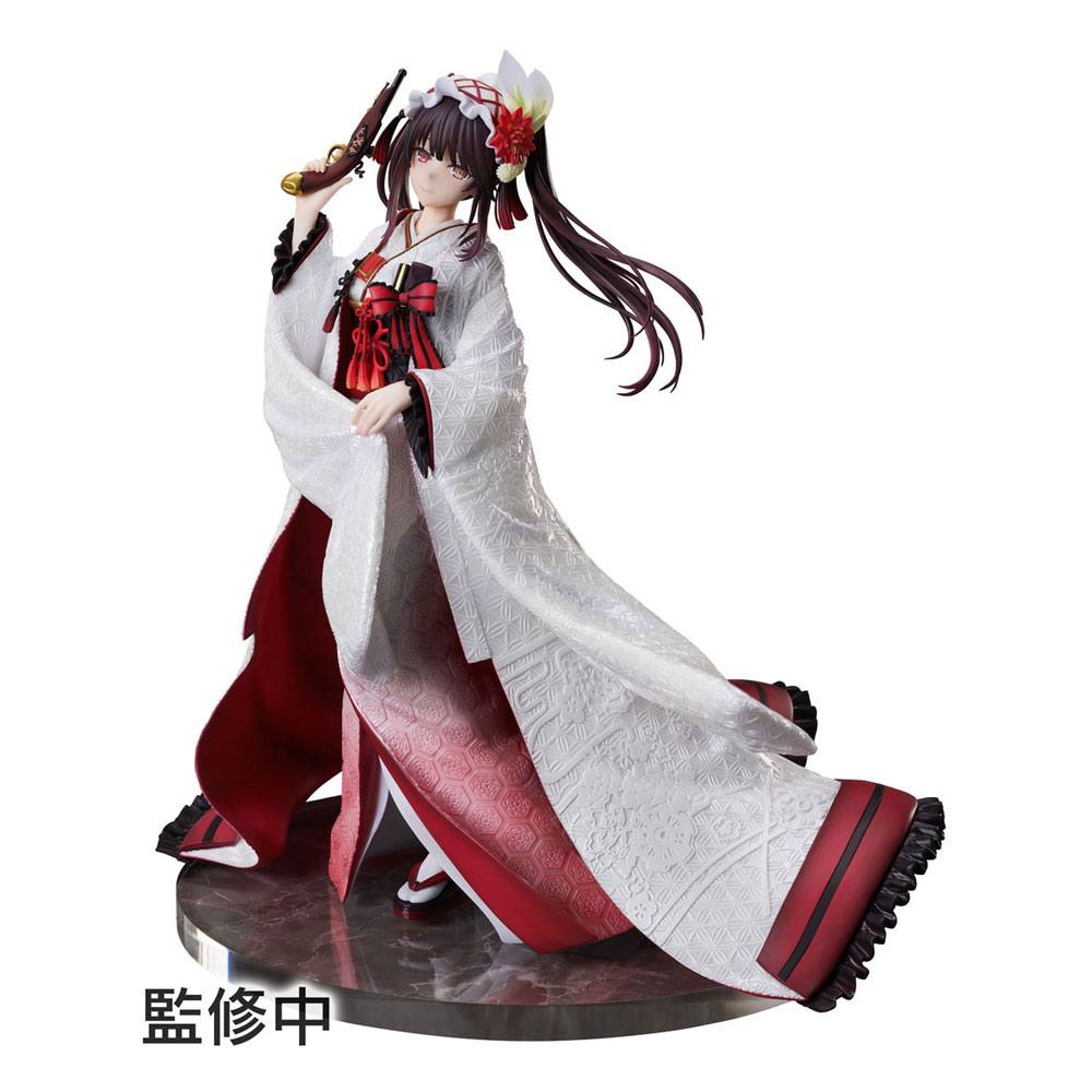 Date A Live IV PVC Statue 1/7 Kurumi Tokisaki Shiromuku 22 cm