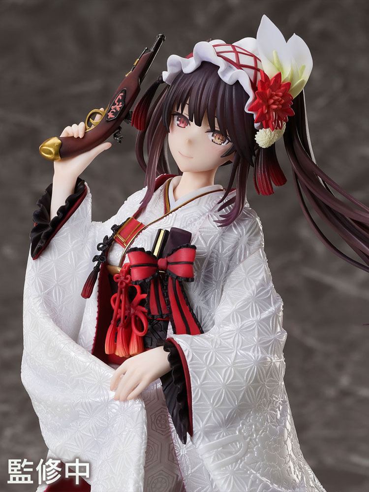 Date A Live IV PVC Statue 1/7 Kurumi Tokisaki Shiromuku 22 cm