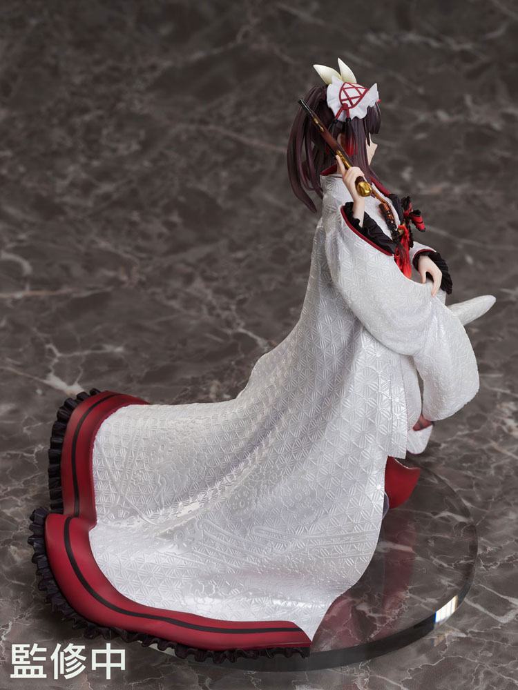 Date A Live IV PVC Statue 1/7 Kurumi Tokisaki Shiromuku 22 cm