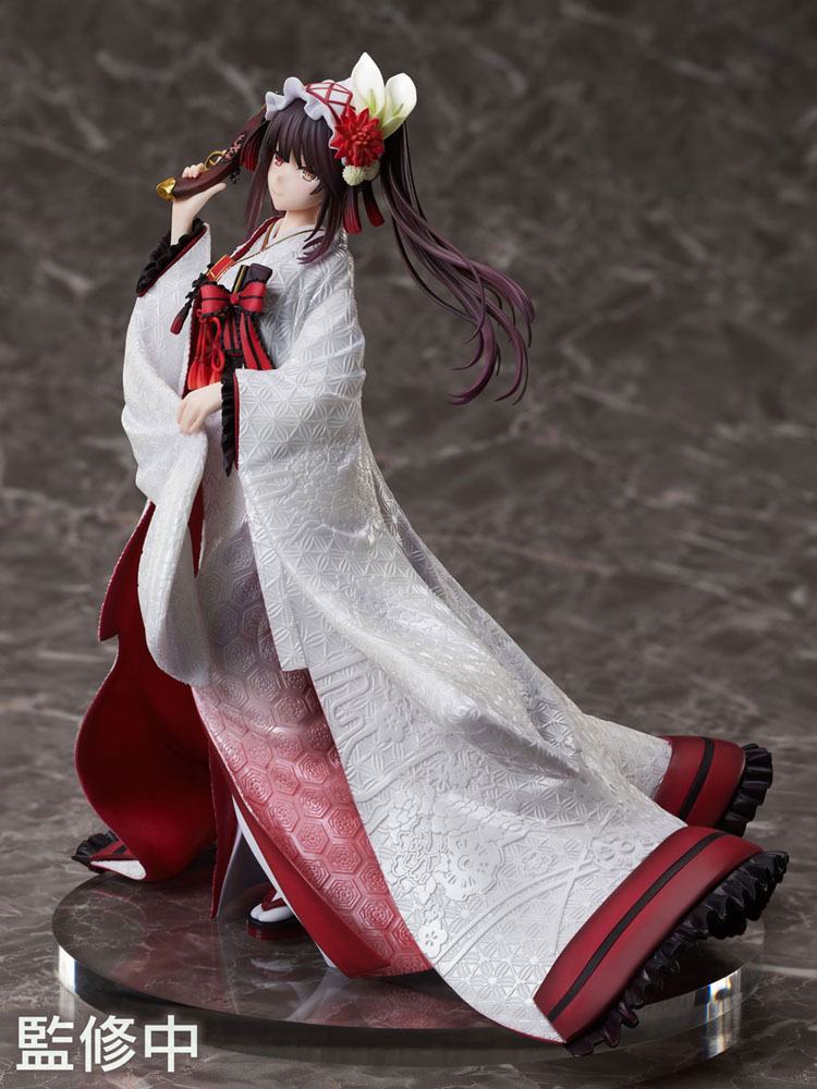 Date A Live IV PVC Statue 1/7 Kurumi Tokisaki Shiromuku 22 cm