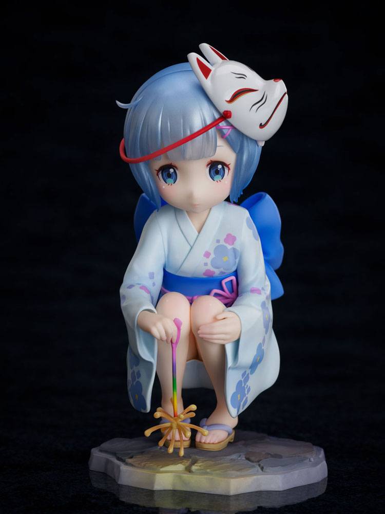 Re:ZERO -Starting Life in Another World- PVC Statues 1/7 Rem & Ram Childhood Summer Memories 11 cm